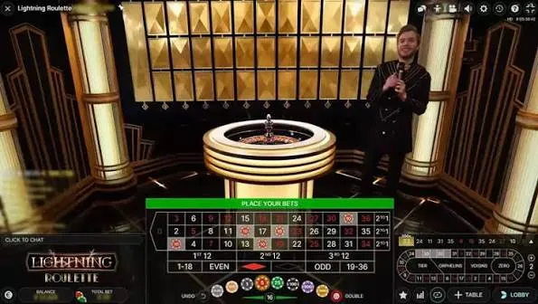 Lightning Roulette game
